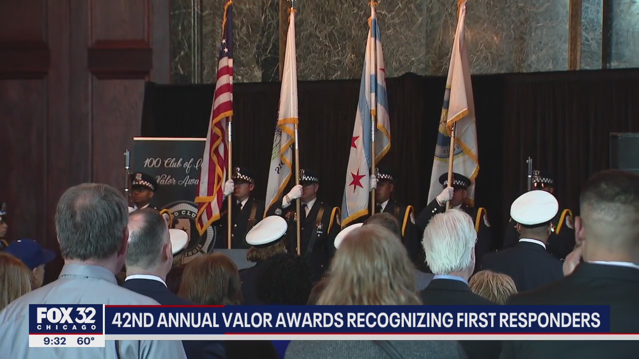 42nd annual Valor Awards recognize Illinois first responders | FOX 32 ...