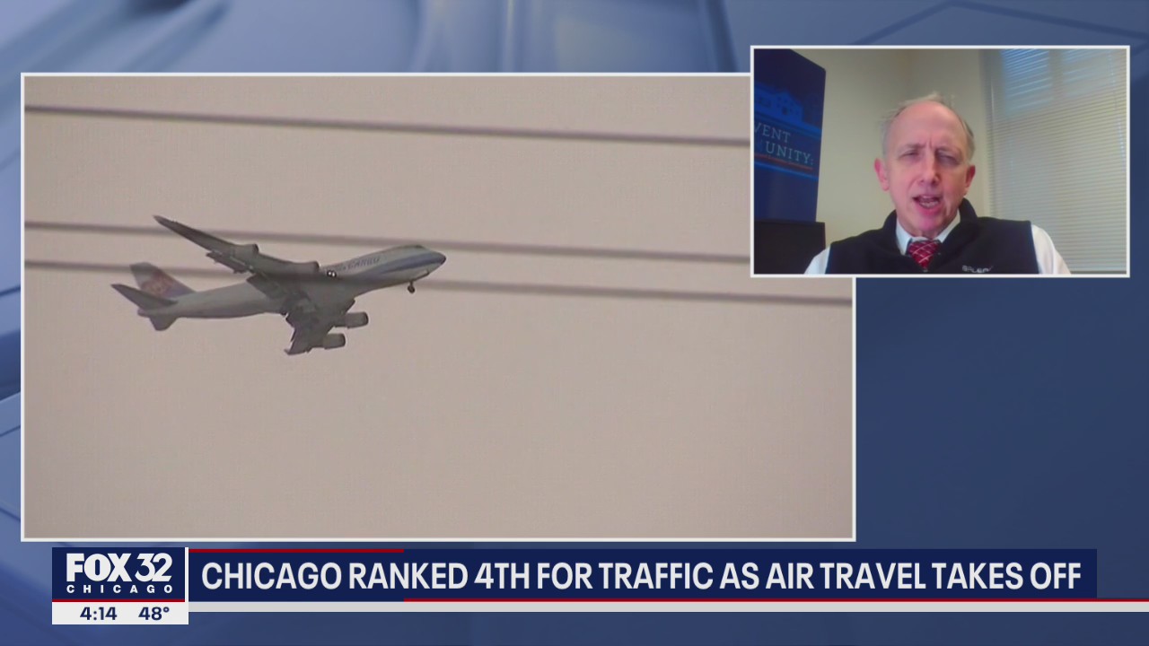 Chicago ranked 4th for traffic as air travel takes off