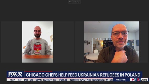 Chicago chef speaks on experience feeding Ukrainian refugees in Poland