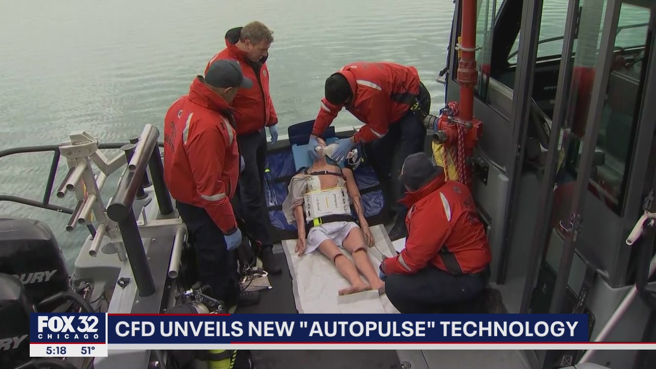 Chicago fire officials unveil new 'AutoPulse' technology