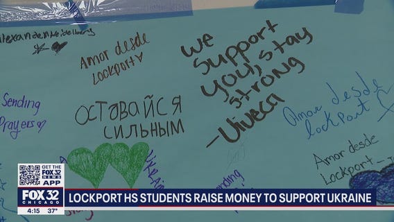 Lockport students raise money to support Ukraine refugees