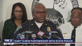 Gary PD announce new partnership with Indiana State Police