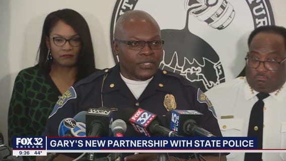 Gary PD announce new partnership with Indiana State Police