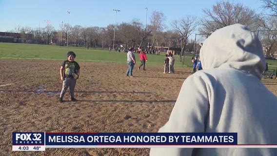 Chicago girl shot by gang members honored by Little League teammates