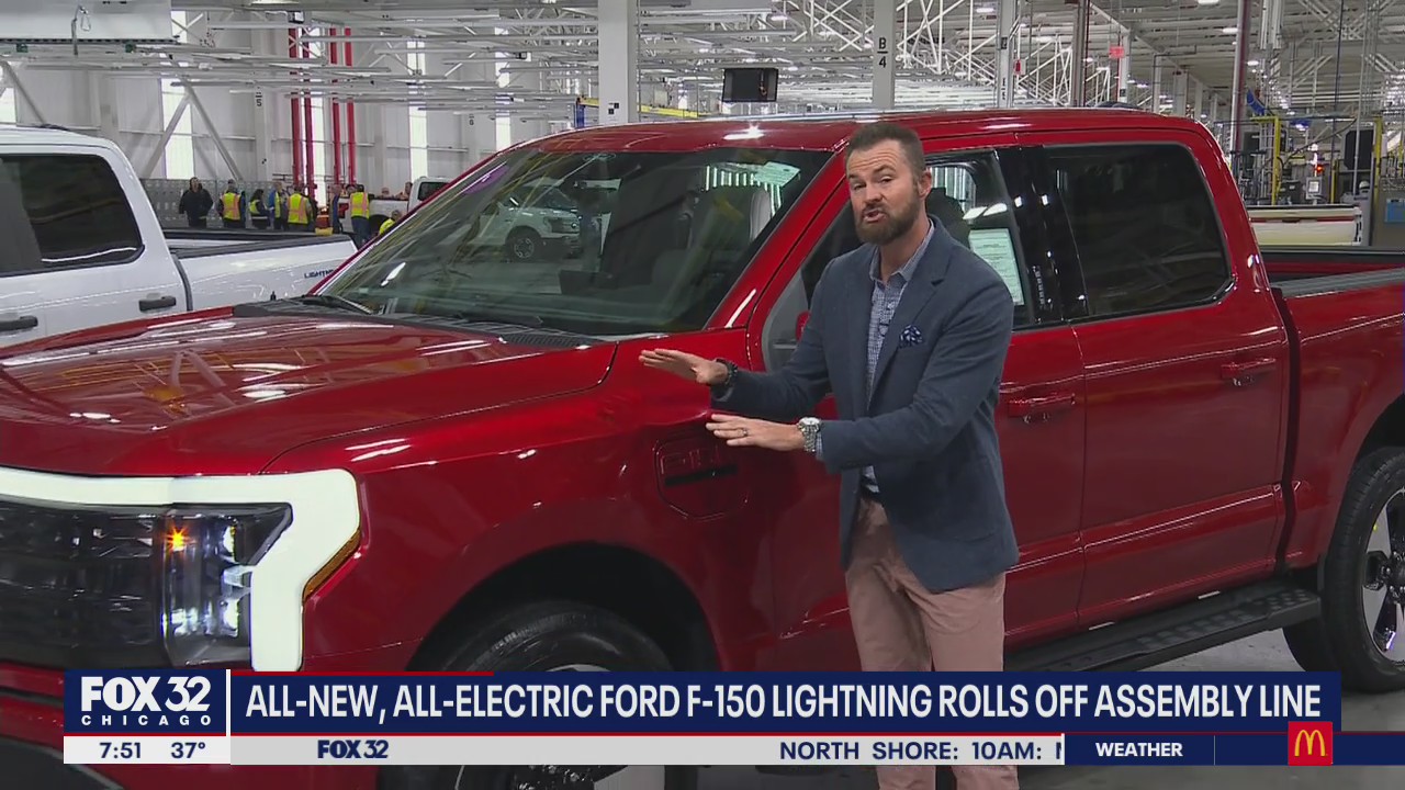 Ford rolls out new all-electric F-150 Lightning