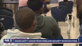 Chicago students receive online safety lesson from Homeland Security investigators