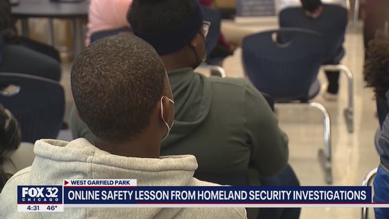 Chicago students receive online safety lesson from Homeland Security investigators