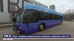 Senator Dick Durbin announces more federal funding Chicago's CTA