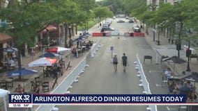Arlington Alfresco outdoor dining returns Friday in Arlington Heights