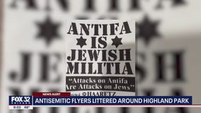 Antisemitic flyers littered around Highland Park