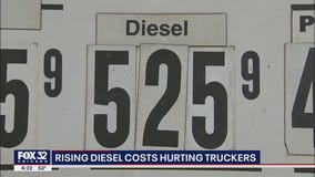 Price of diesel hits all-time high, straining the trucking industry