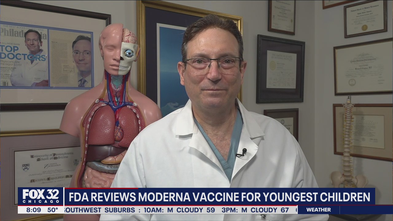 FDA reviews Moderna vaccine for youngest children