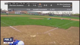 Chicago high school baseball players scramble as gunfire rings out