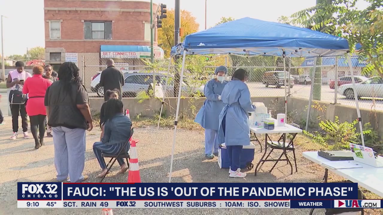 What to make of Dr. Fauci saying the US is 'out of the pandemic phase'