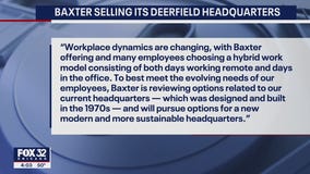 Baxter selling Deerfield headquarters amid increase in remote work