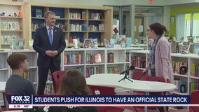 Students push for Illinois to have an official state rock