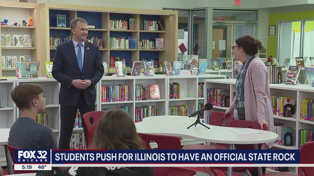 Students push for Illinois to have an official state rock