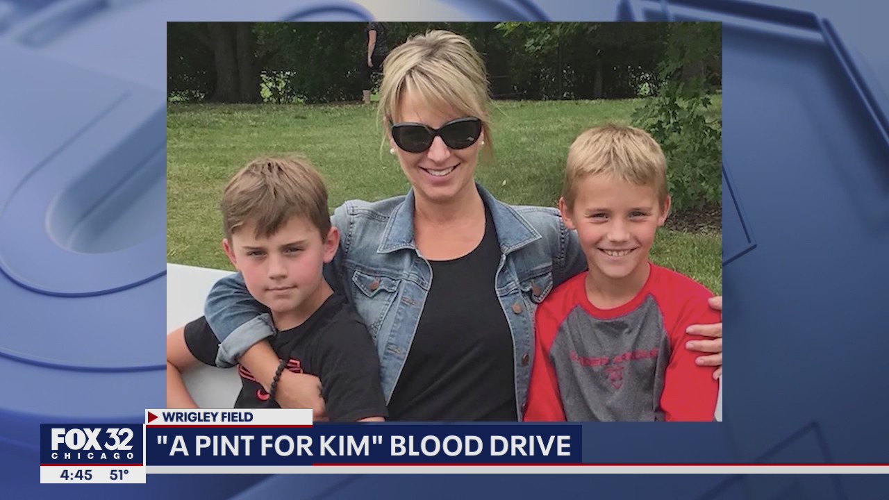 'A Pint for Kim' blood drive takes place next to Chicago's Wrigley Field