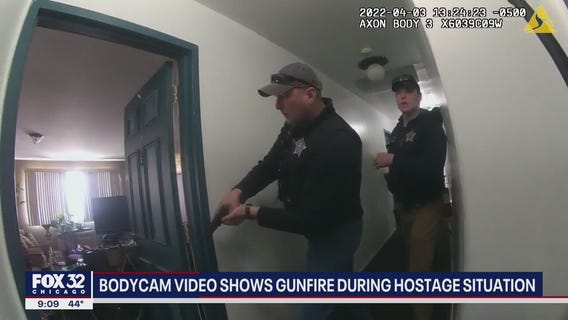 Bodycam video shows shots fired during Chicago hostage situation, gunman killed