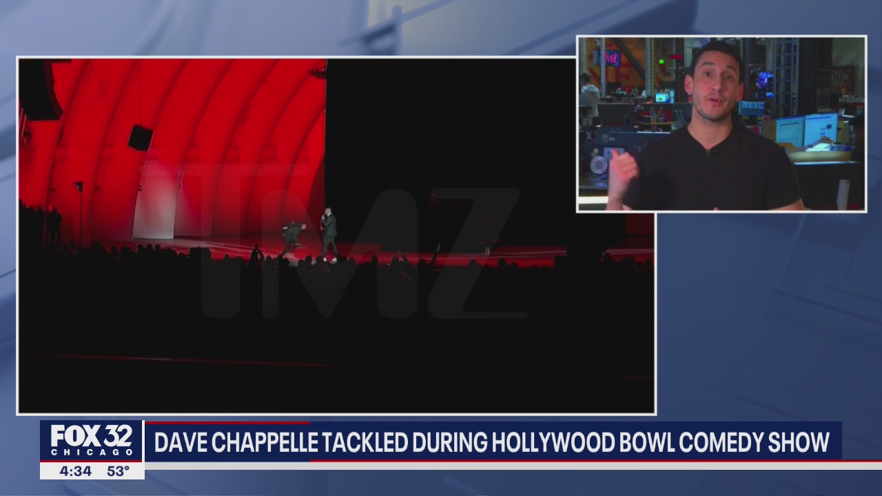 TMZ weighs in on Dave Chappelle being tackled during Hollywood Bowl comedy show