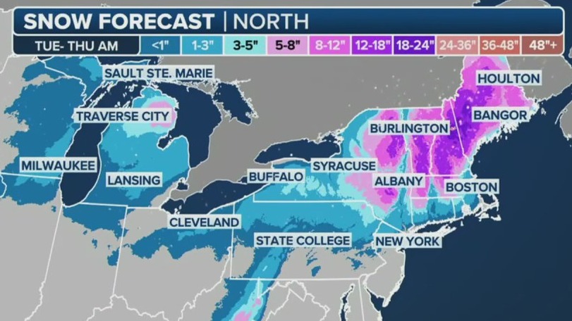 Will NYC see snow this week?