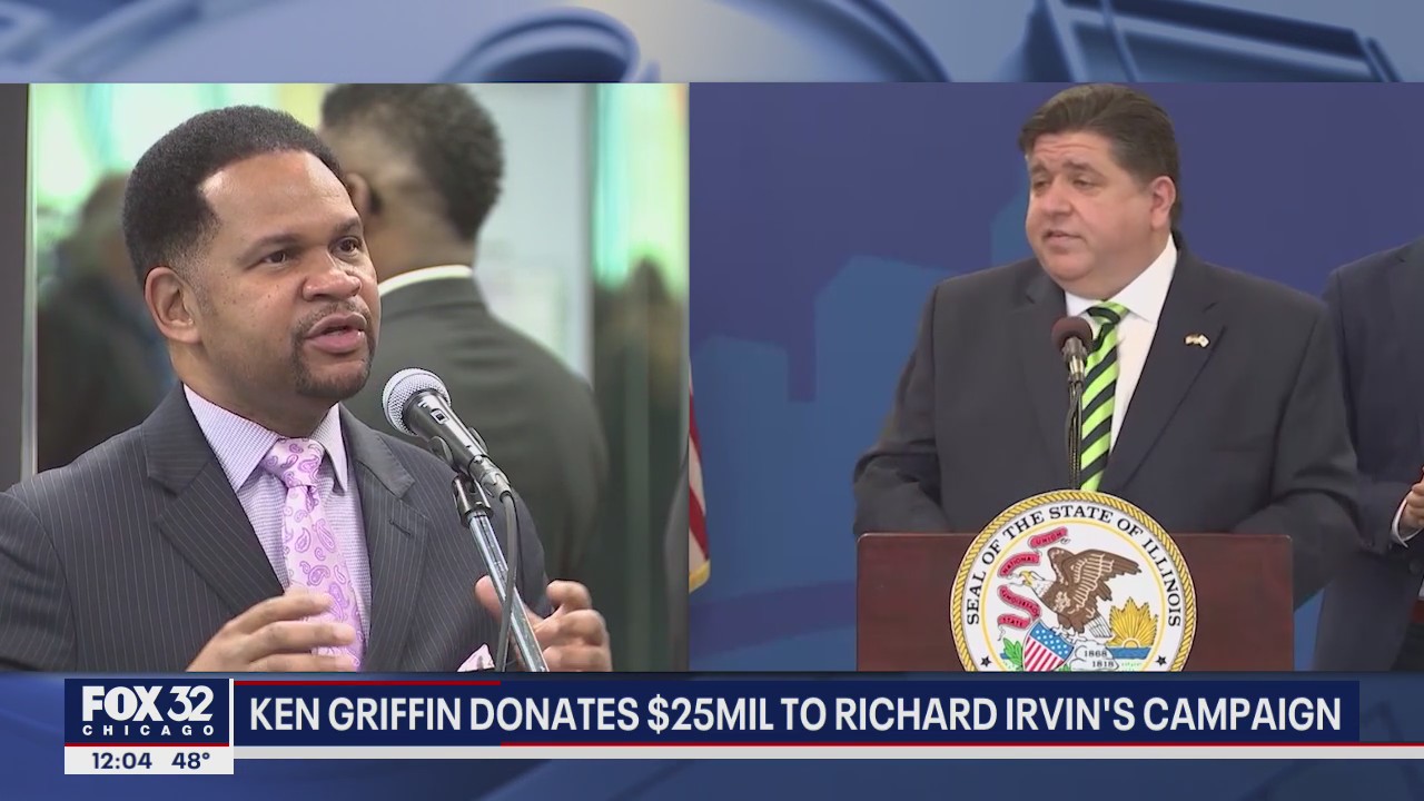 Billionaire Ken Griffin donates $25M to Richard Irvin gubernatorial campaign