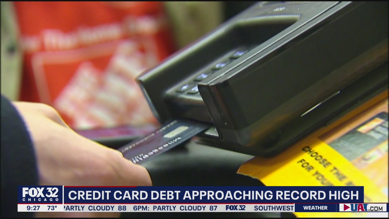 Credit card debts nearing record high as interest rates soar