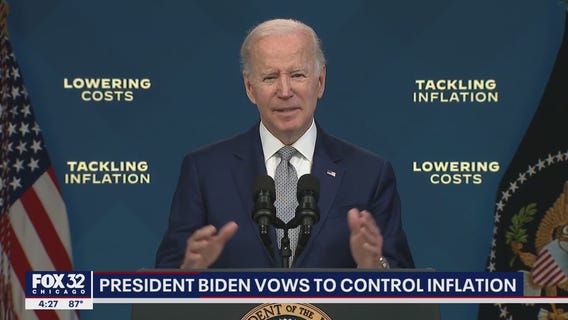 President Biden makes vow to bring inflation under control