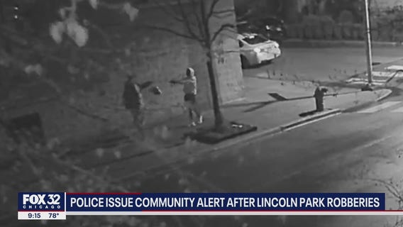 Chicago police issue community alert after Lincoln Park robberies