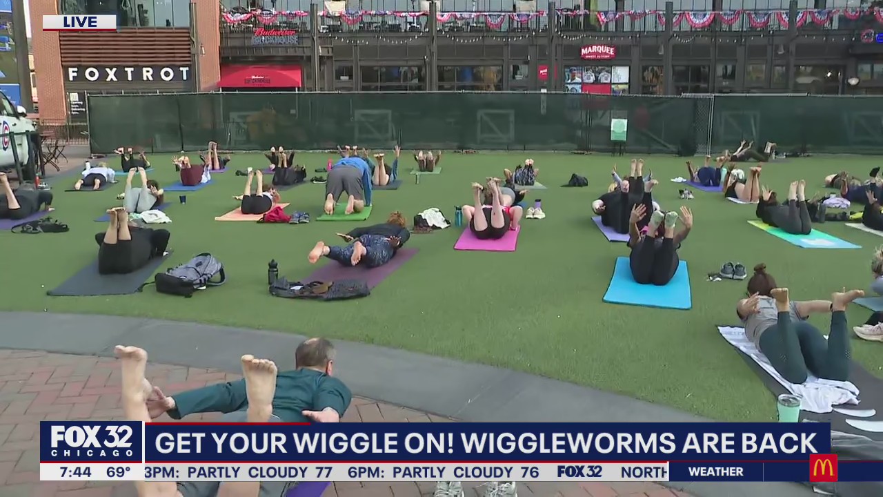 Yoga, Wiggleworms take place every Tuesday at Gallagher Way
