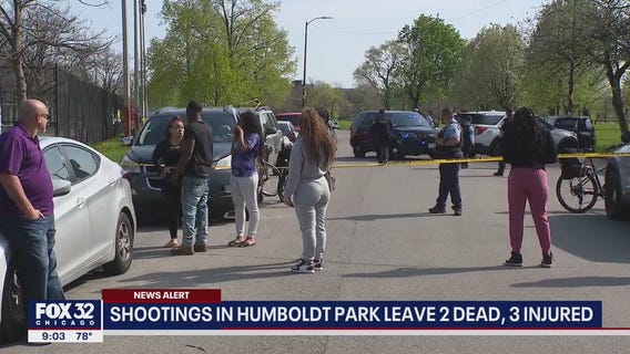 Shootings in Humboldt Park leave 2 dead, 3 wounded