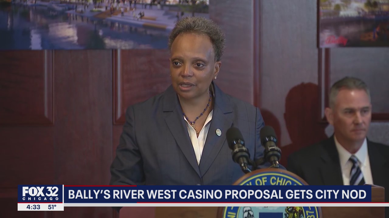 Bally's River West casino proposal gets Lightfoot's approval