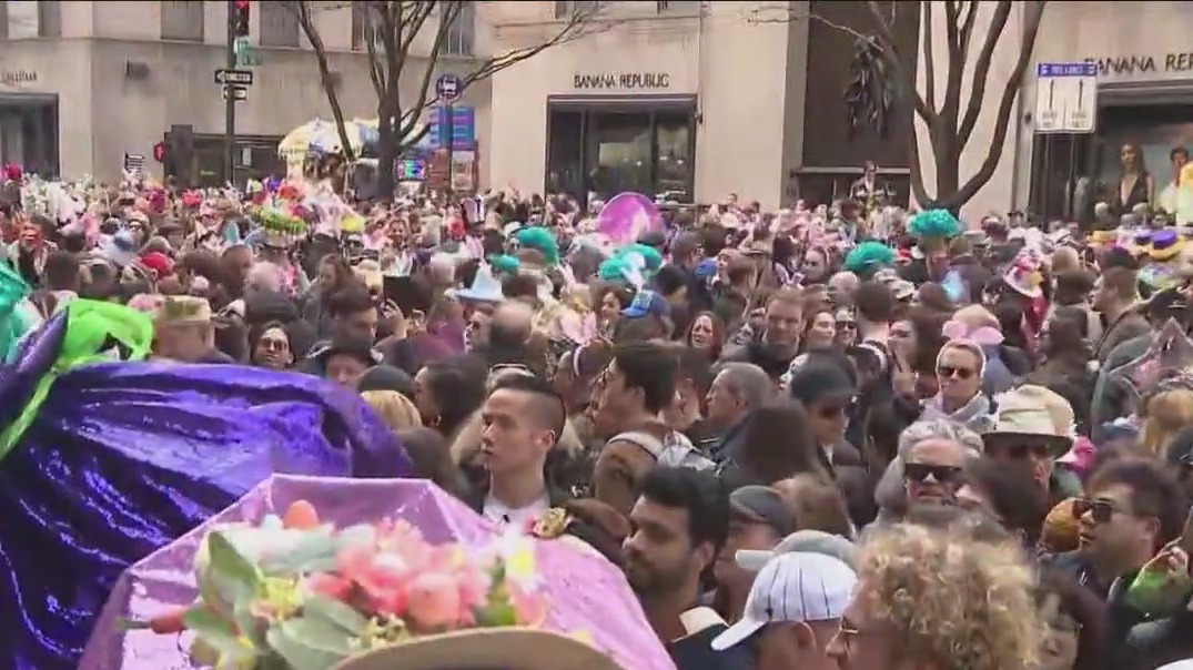New Yorkers deck out for the Easter Parade