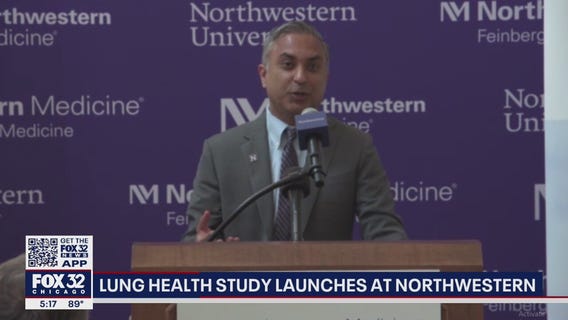 Lung health study launches at Northwestern University in Evanston