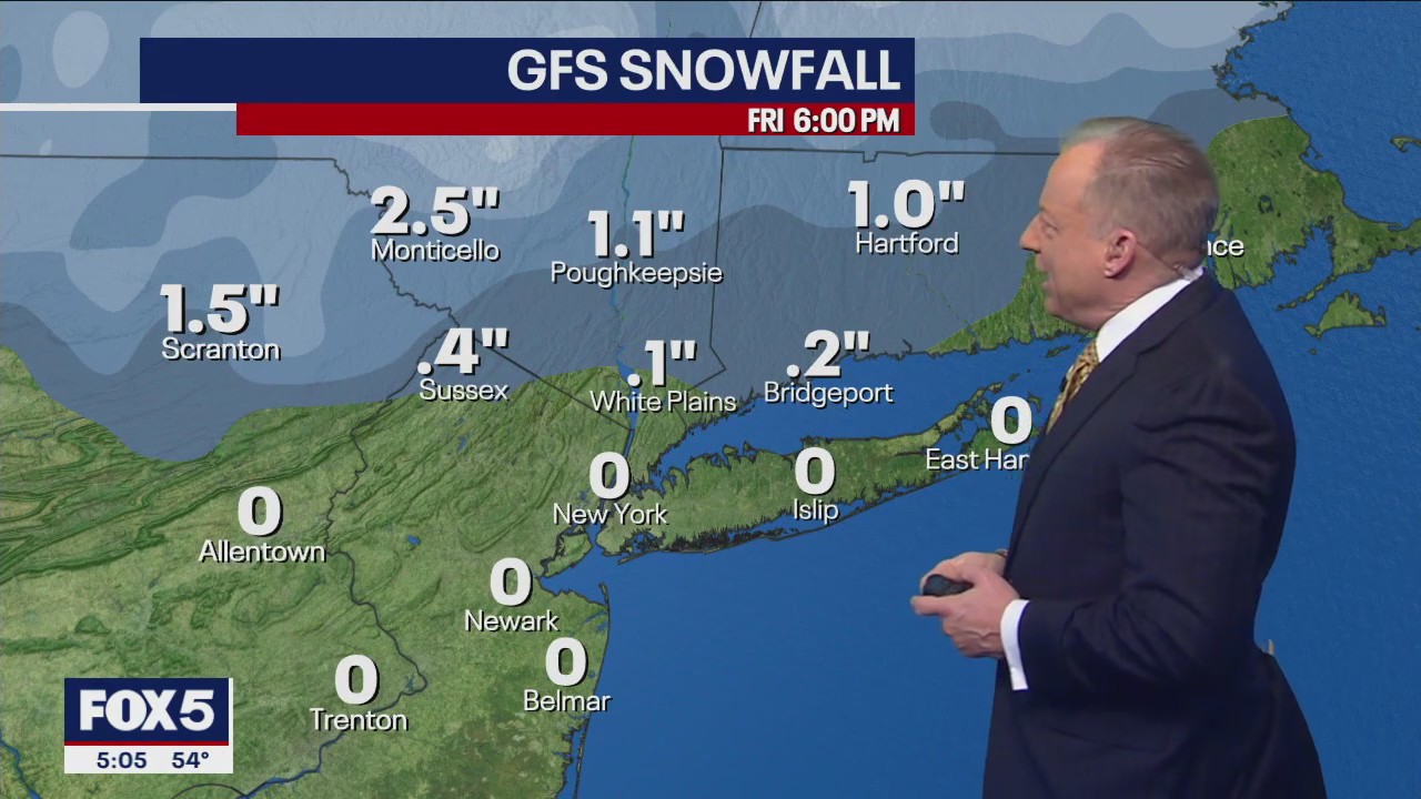 Coastal storm to dump rain, snow across NY