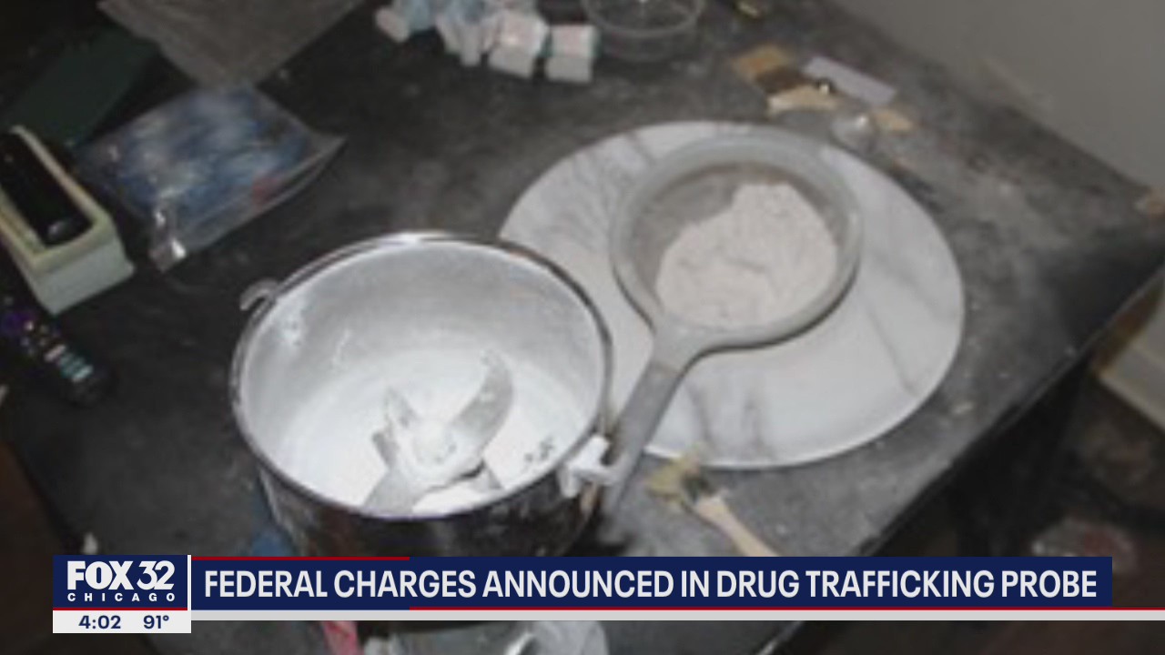 10 Chicago gang members charged in drug trafficking operation | FOX 32 ...