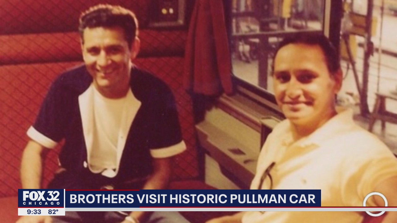 Brothers who helped build historic Pullman rail car visit it decades later