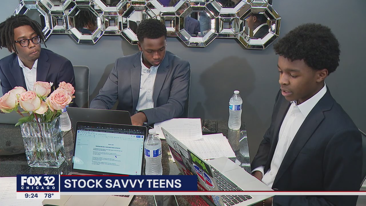 Chicago teens find success by investing in the stock market
