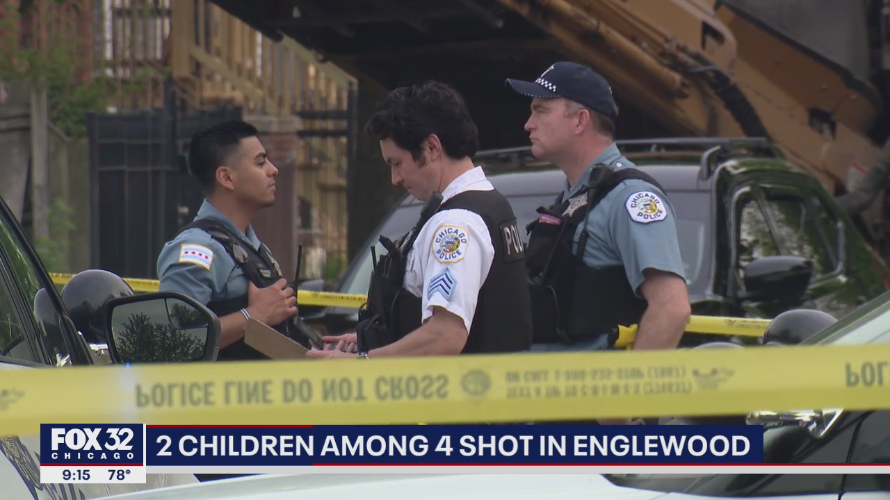 2 children among 4 shot in Englewood mass shooting