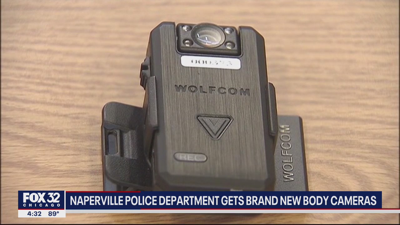 Naperville Police Department gets brand new body cameras
