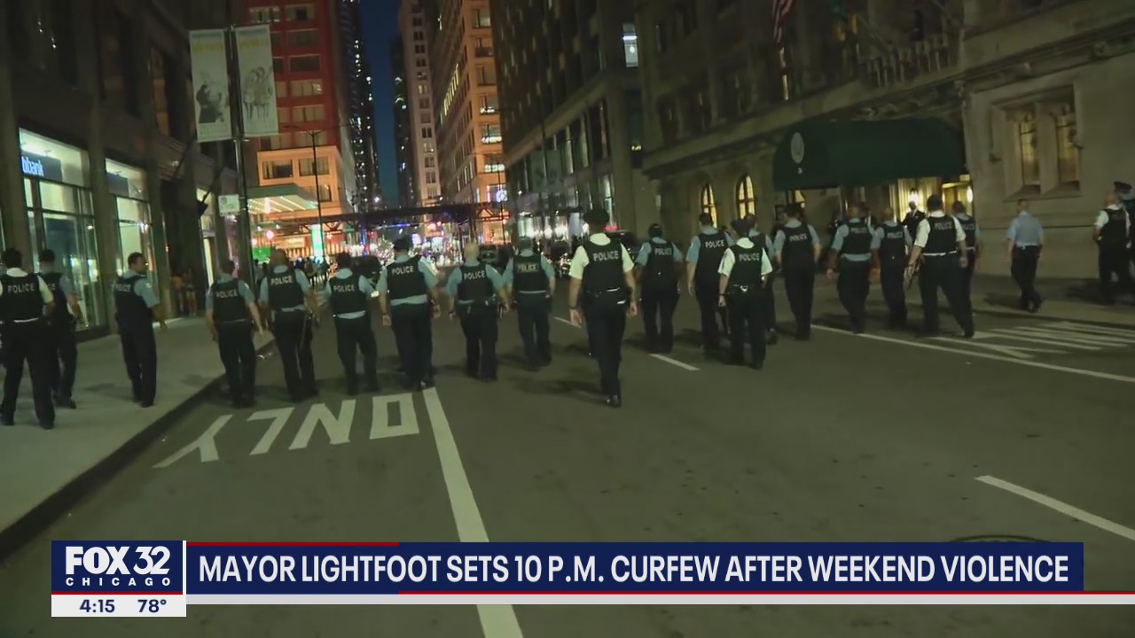 ACLU comes out against Lightfoot's weekend curfew in Chicago