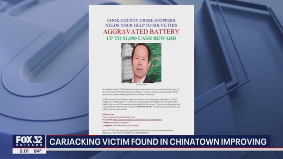 Chicago man beaten during Chinatown carjacking improving