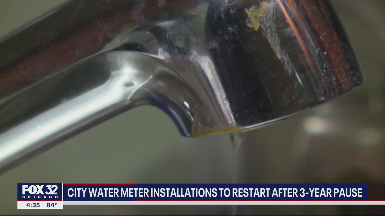 Chicago water meter installations to restart after 3-year pause