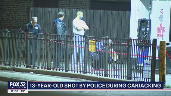 Unarmed 13-year-old boy shot and seriously wounded by Chicago police after officers stop car wanted for carjacking