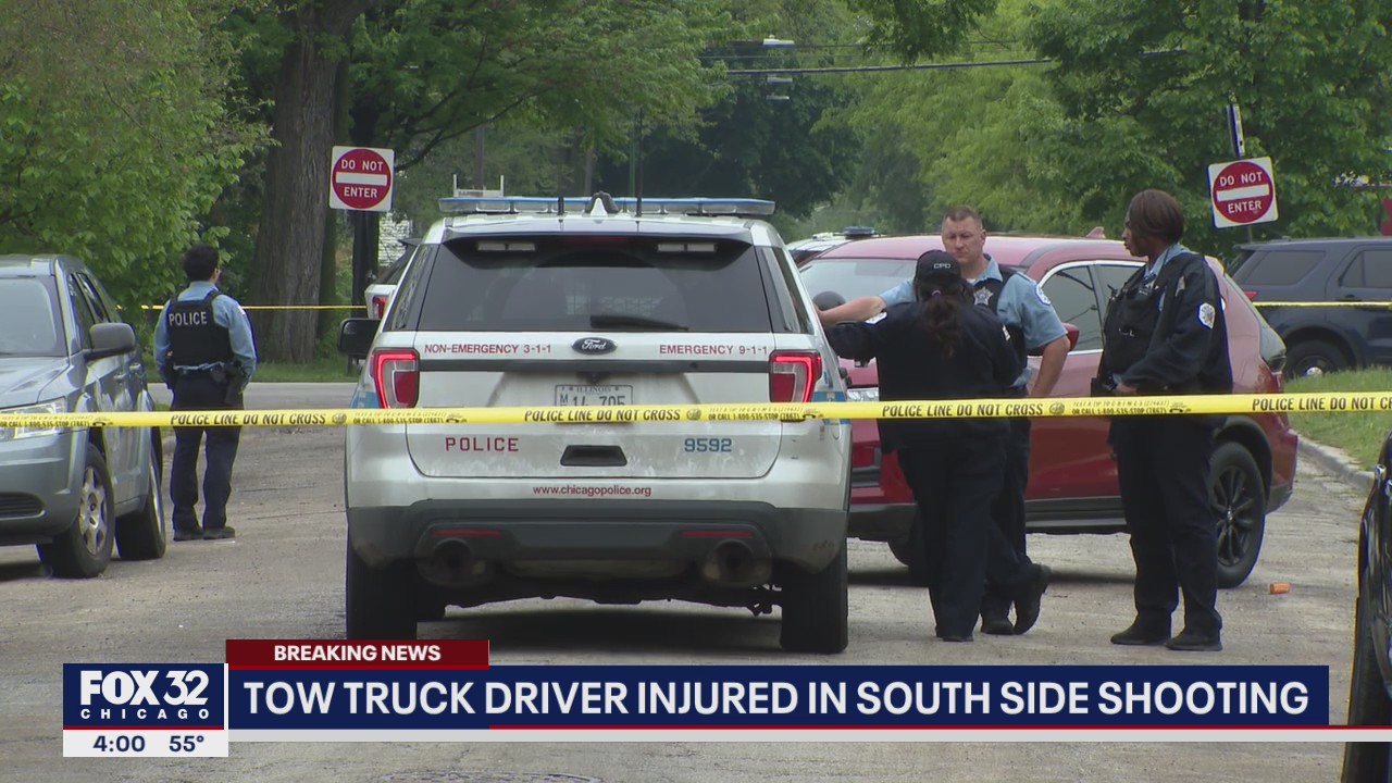 Tow truck driver wounded in South Side Chicago shooting