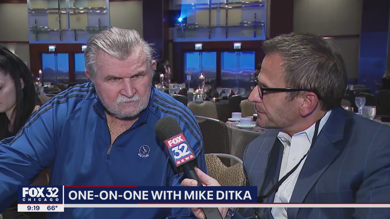 One-on-one with Mike Ditka in Chicago