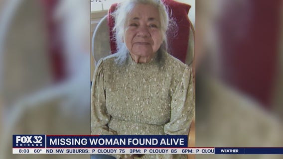 Suburban woman, 84, found safe after being missing since Sunday
