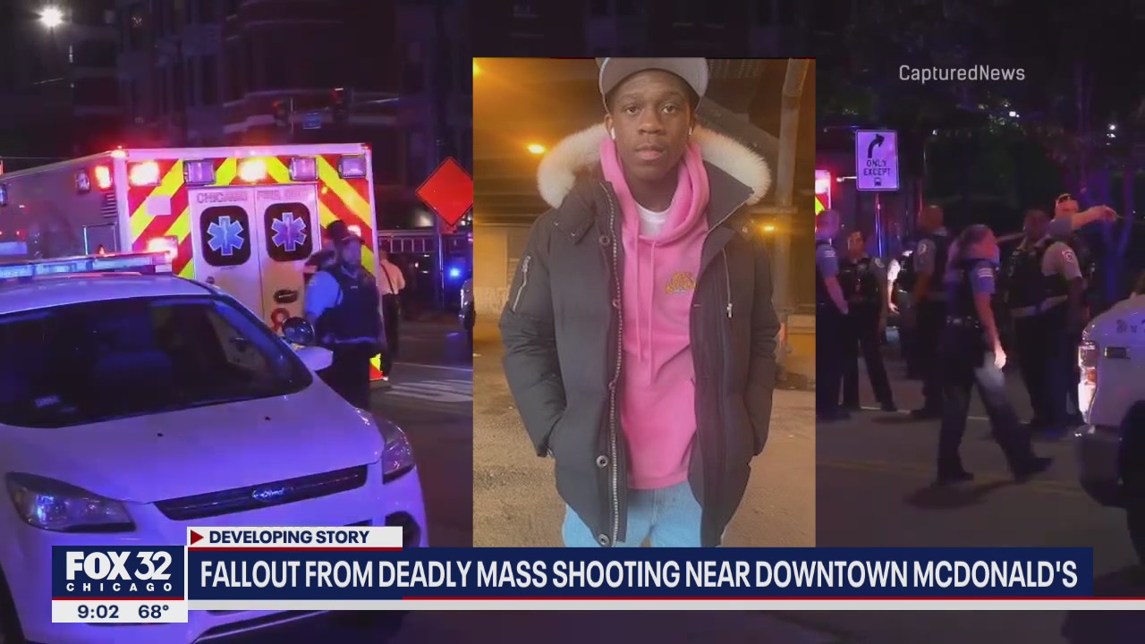 Fallout from deadly mass shooting near downtown McDonald's