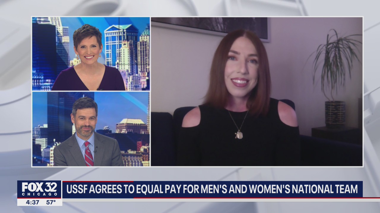 USSF agrees to equal pay for men's and women's national team