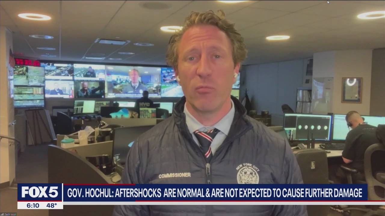 NYC OEM Commissioner Zachary Iscol on aftershocks